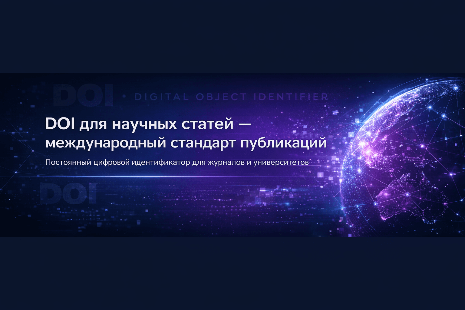 Что такое DOI и зачем он нужен научным статьям и журналам